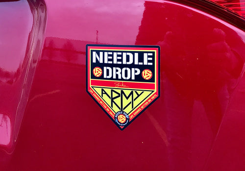 H-ly Sh-t!  The Needle Drop Army decal!